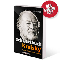 Cover: Schwarzbuch Kreisky – Der laufreger 2023. von Michael Hörl